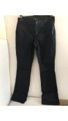 Old Navy Women's Boot Cut High Waisted Trousers, Navy, UK 10