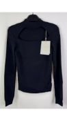 Miss Sixty Women's Pullover, Black, Size XS