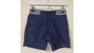 Ron Dorff Men's Urban Swim Shorts, Navy, Size XS