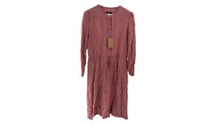 A.P.C Isabella Dress, Pink, UK 36