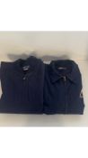 Two Dickies Mens Work Insulated Jacket to include 1x Full Zip Collar, Navy, Size XL and 1x Full Zip