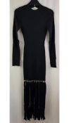 Simon Miller Women's Eclisse Long Dress, Black, Size XS
