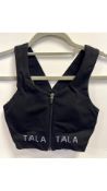 T/Ala Ixia Bra TL1BRA371B, Black, Size XS