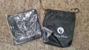 Two Sleepy Stars Blackout Blinds, Size L