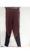 Apt Cavalier Women's Riding Power Plus Leggings, Burgundy, UK 8