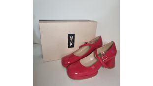 Zinda Women's Heeled Shoes, Red, EU 37