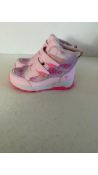 Skechers Girls S-Lights Waterproof Pink Boots, Size UK 2.5, Small Dirt Marks On The Edges of The Sol