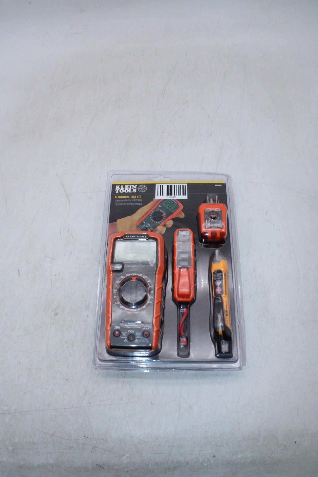 Klein Tools MM320KIT Digital Multi Meter Electrical Test Kit, Non UK Plug