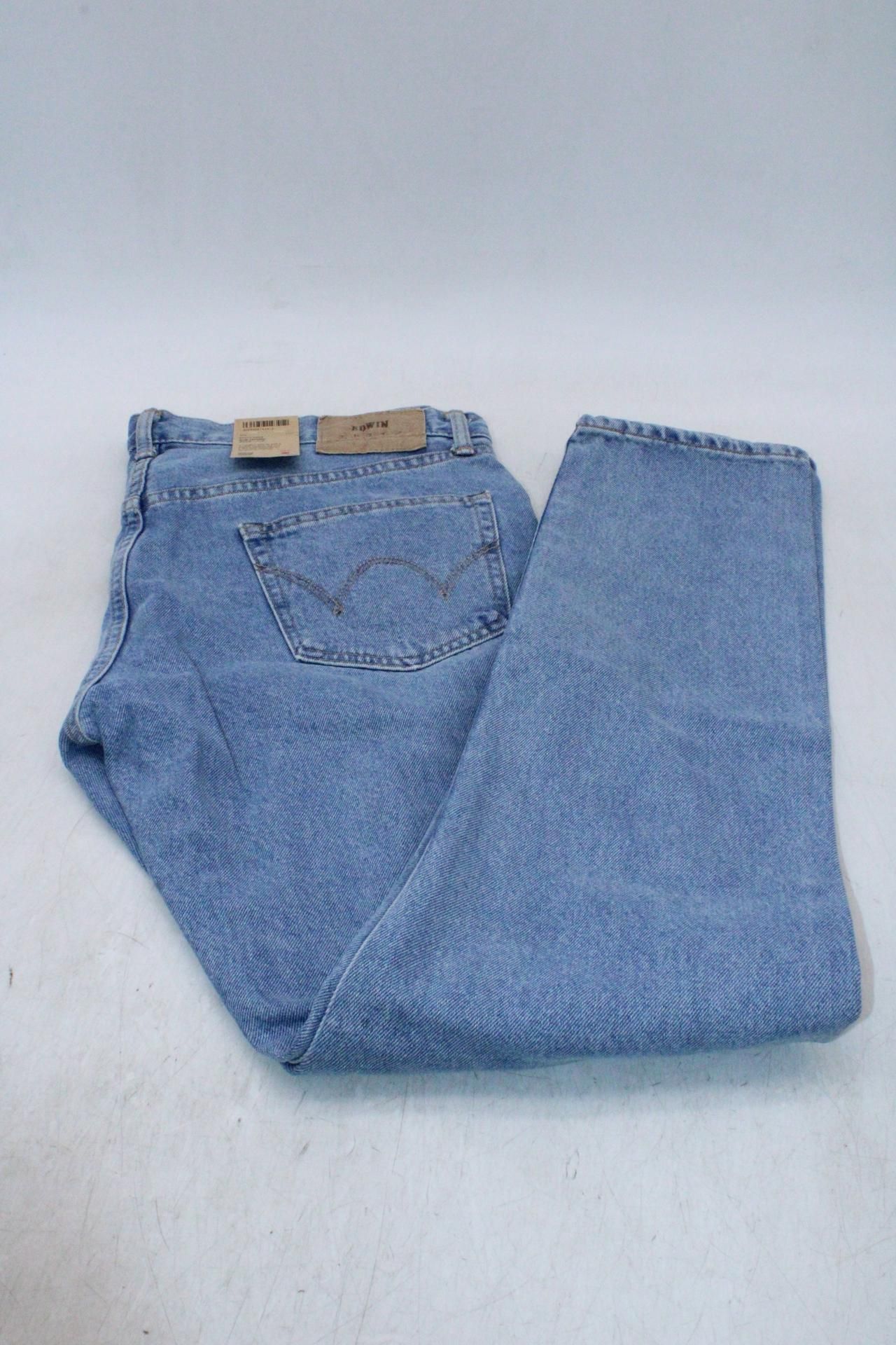 Edwin Slim Tapered Jeans, Light Blue, Size 33/32