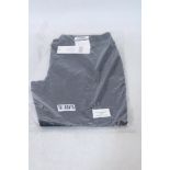 Pinns Daisy Bengaline Regular Fit Trousers, Black Slub Denim, Size 14