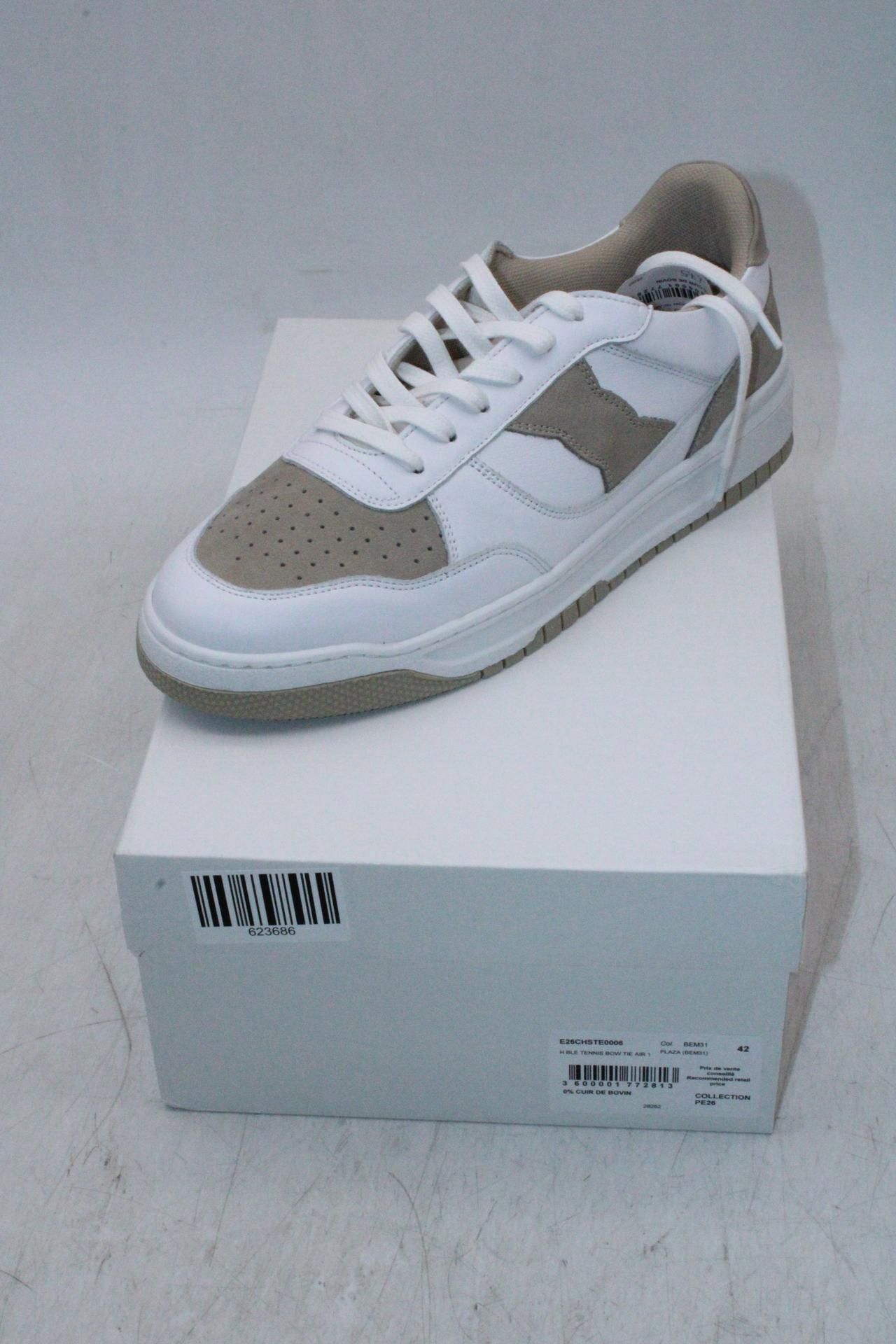 Eden Park Trainers, White/Beige, Size 42