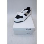 Eden Park Trainers, Navy/White/Brown, Size 42