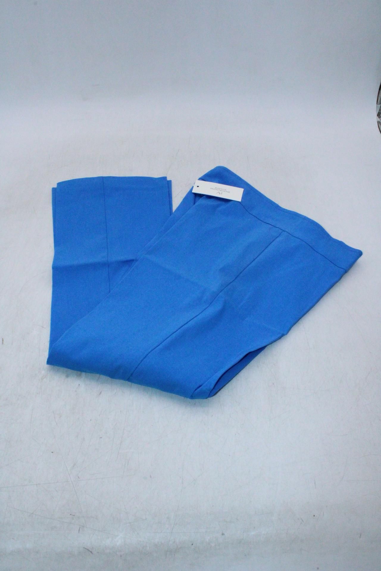 Avenue Montaigne Leo Trousers, Electric Blue, Size 4