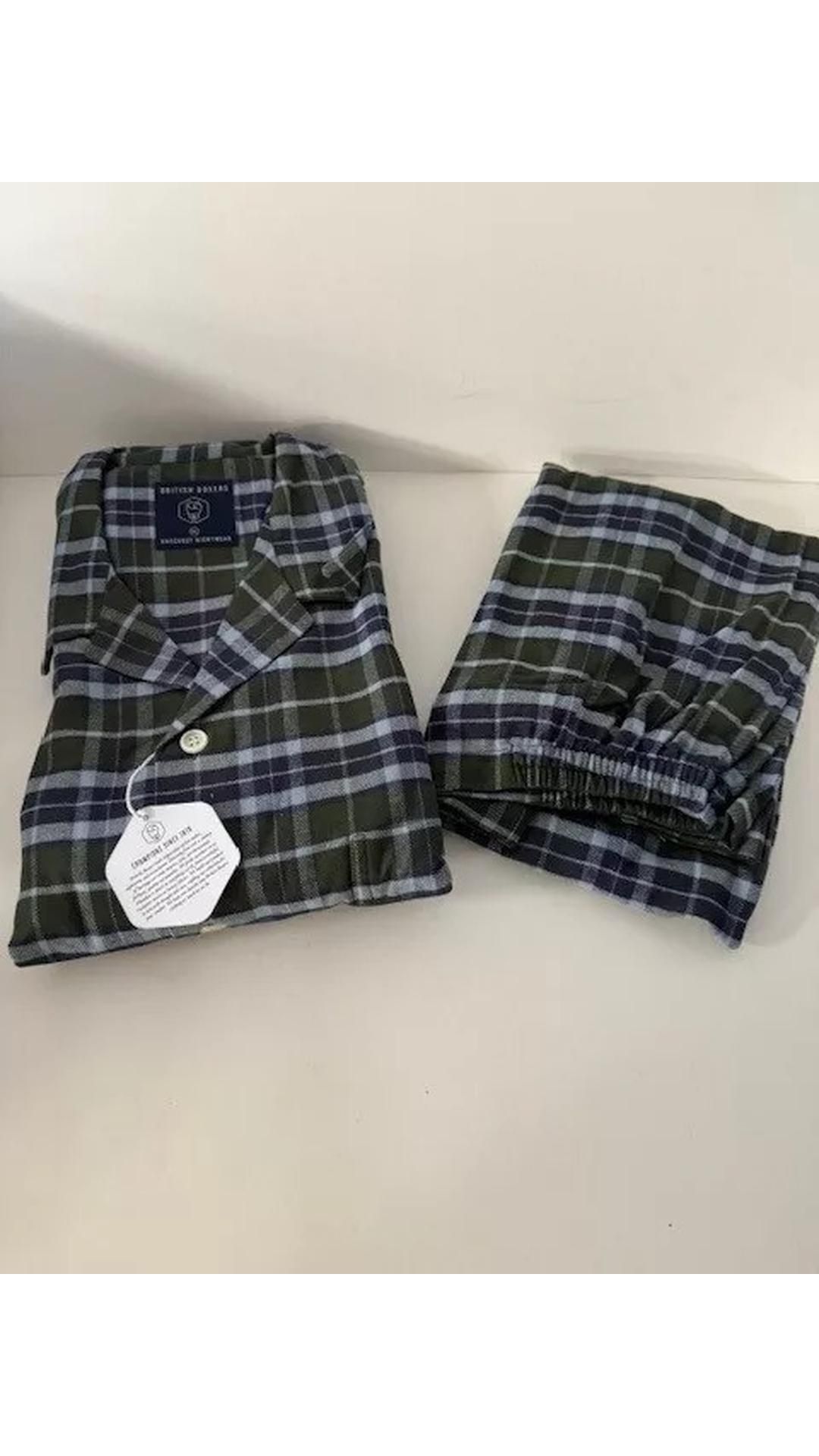 British Boxers Knockout Wear Men's Pyjama Set, Size XXL
