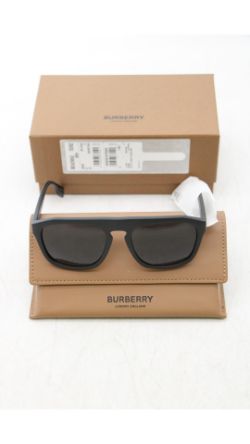 Burberry Unisex Wren Sunglasses, Matte Black, BE4396U