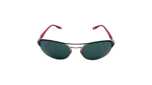 Ray-Ban Men's RB3685M Scuderia Ferrari Sunglasses, Black/Gold
