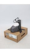 Kurt Geiger Serena Glitter Platform Heel Shoes, Silver, EU 39