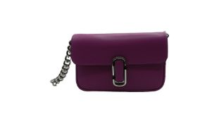 Marc Jacobs The J Leather Crossbody Bag, Purple