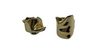 Misho Flow Combination Rings, 22k Gold Plated