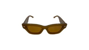 Poppy Lissiman Women's Ren Cateye Sunglasses, Camel