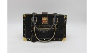 Louis Vuitton Le Fabuleux Leather Handbag, Black. Used