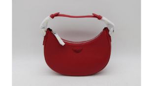 Zadig & Voltaire Women's Moonrock Leather Bag, Red Power