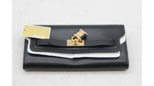 Michael Kors Hamilton Legacy Large Leather Wallet, Black
