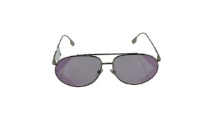 Burberry Alice Sunglasses, Gold/Pink
