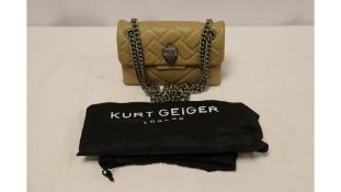 Kurt Geiger London Mini Kensington Women's Bag, Camel. Used