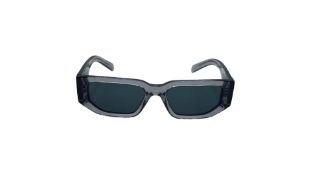 Prada Women's Transparent Grey Sunglasses, 0PR 09ZS