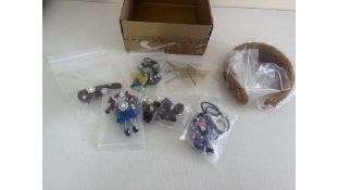 A Box of Accessories from Shushu/Tong to include Head Band, Clips & Bag Charms, Various Colours