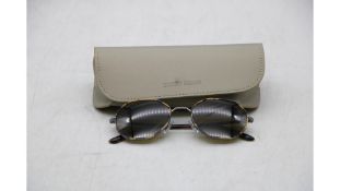 Giorgio Armani Sunglasses, Frames Matte Gunmetal, Lenses Dark Brown