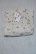 Bonpoint Combination Sorbet Jumpsuit, Beige/with Flowers, Age 2