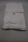 Care Home Bedding items to include 30x 100% Turkish Face Cloths, 30x Hand Towels, 9x Bath Towels, Iv