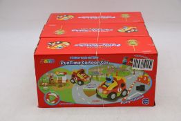 Three Joyin Toy Cartoon RC Race Car Radio Remote Control Music & Sound Baby Toddler Cars
