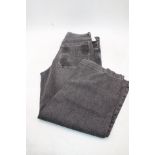 Two Hollister Super Baggy Painter Jeans, Washed Black, Size 34/30