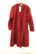 Leonardo Carbone Wool Flap Skirt Balder, Red, Size XXL