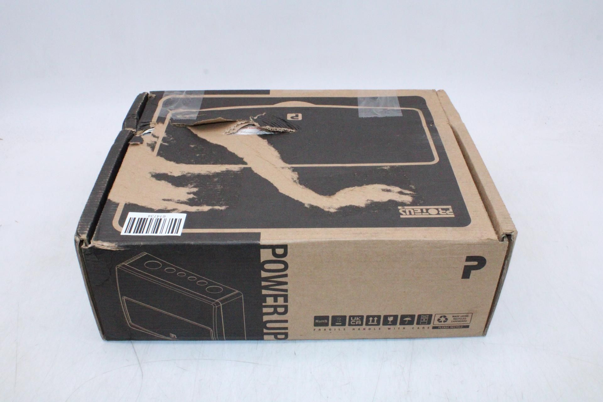 Proteus 10 Way 100A Isolator Incomer Metal Clad Consumer Unit. Box damaged, Not checked