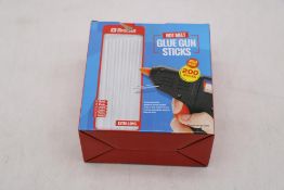 Ten Brackit Hot Glue Sticks, 200 Pcs Refill Pack - 7mm X 150mm ,9/32