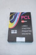 PCL Labels PCL6388, White, Size 63 X 88mm