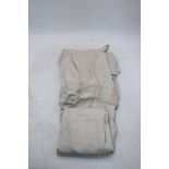 Raymond Custom Linen Suit, Oatmeal, Size Unknown