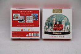 Eighteen Boxes Of Charity London Christmas Cards, 20 Per Pack