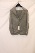 Suitsupply Mid Green Houndstooth Perennial Havana Suit, EU 98