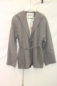 Rodebjer Pam Plisse Jacket, Dark Grey, Size S