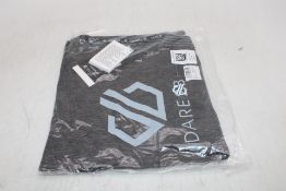 Three Dare2B Persist T Shirt, Granite/Grey Marl, UK M
