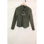 Yagya Signature Riding Jacket, Dark Green, Size XL