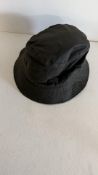 Four Failsworth Waxed Cotton Bucket Hat L, Olive