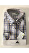 Three Woods of Shropshire Men's Shirts, Size 17.5