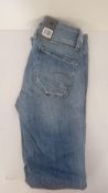 G-Star RAW Women's Lynn D-Mid Waist Super Skinny Jeans, Size 25/32