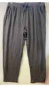 Four Passionata Women's Pyjama Pants, Grey, Size M